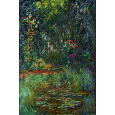 Water Lily Canvas by Monet